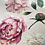 Набір вінілових міні наклейок Акварельні біло-рожеві півонії від 10 до 20 см наклейки квіти матова, фото 6