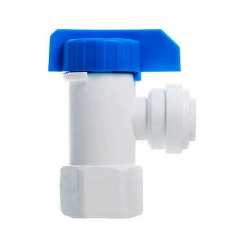 Кран кульовий для баків 3/8" шланг х 1/4 KP-CV1164-Q