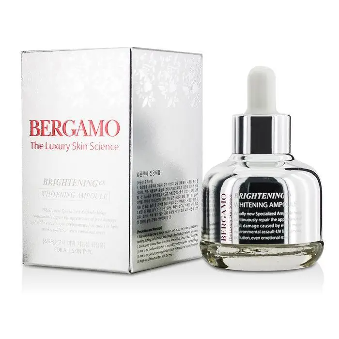 Сироватка проти пігментації шкіри BERGAMO Brightening EX Whitening Ampoule 30ml