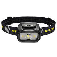 Ліхтар налобний Nitecore NU35 (Cree XP-G3 S3 + Red Led, 460 люменів, 10 режимів, 3xAAA, USB Type-C)