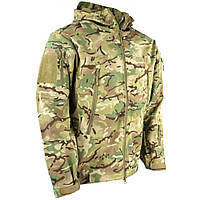 Тактическая куртка демисезон Soft Shell мультикам KOMBAT UK Военная курточка Британия S