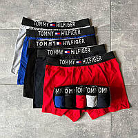 Мужские трусы Tommy Hilfiger комплект 5шт боксерки в подарочной упаковке XXL