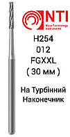 H254-012-FGXXL Фреза Твердосплавна Кісткова Хірургічна для Турбінного Наконечника NTI