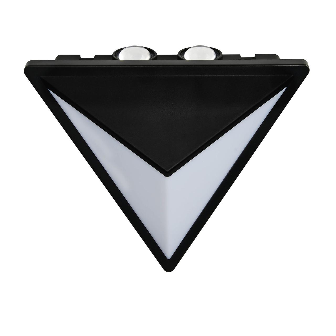 Фасадний світильник світлодіодний садово-парковий вуличний (15W, 4200K, 1125lm, IP65, чорний) DRAGON, фото 1