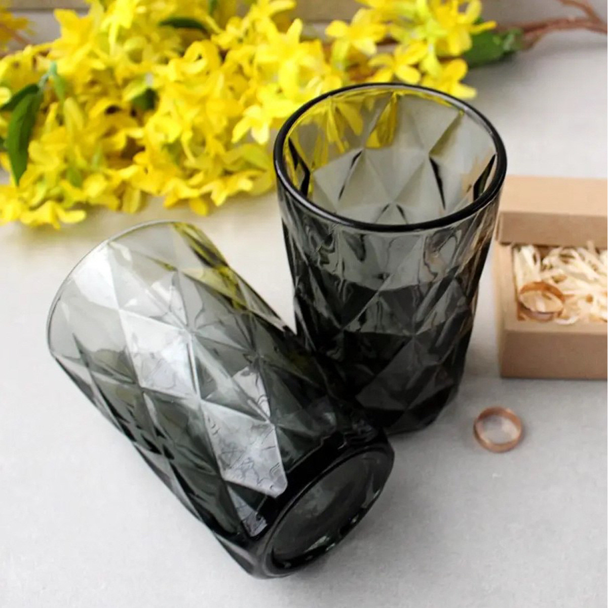 Набір склянок A-PLUS 350 мл 6 шт (9012/0912 DL) Grey