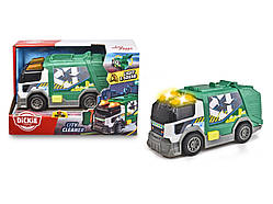 Сміттєвоз Dickie Toys Прибирач міста з відкривним контейнером (3302029)