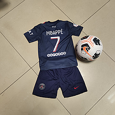Дитяча футбольна форма Mbappe (PSG) ПСЖ номер 7, фото 4