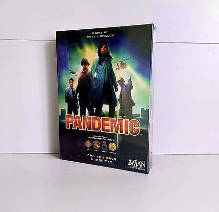 Настільна гра Пандемія Pandemic + правила УКРАЇНСЬКОЮ, фото 1