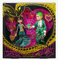 Набір ляльок Monster High Cleo і Deuce Howliday Love HKY85, фото 10