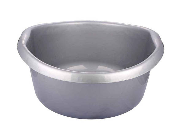 Таз пластиковий (пластмасовий) 25л 259 51 металік ТМ LAMELA, фото 1