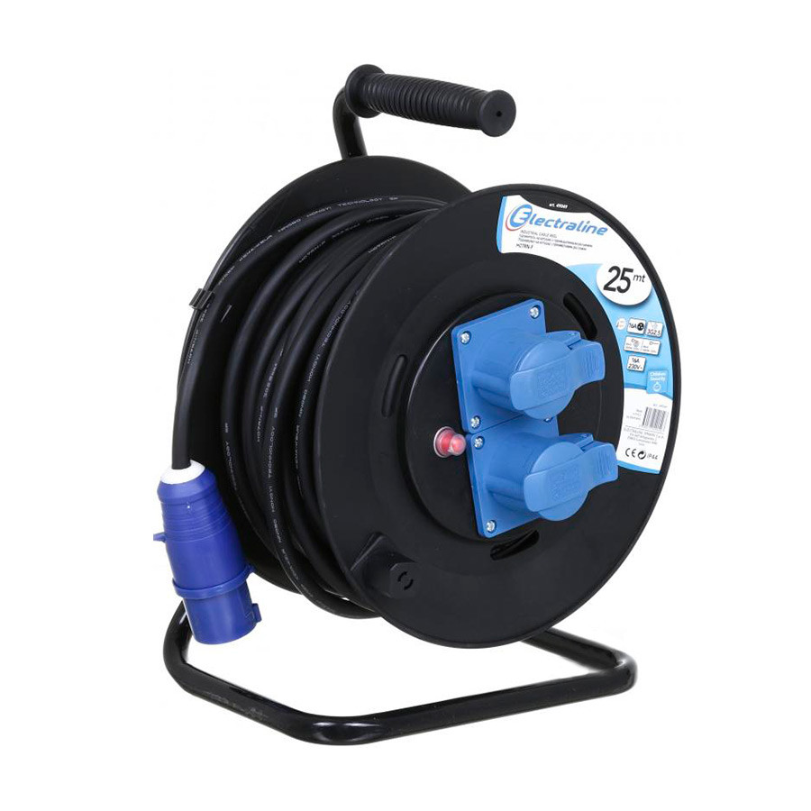 Подовжувач Electraline 2роз. 25м (49049)