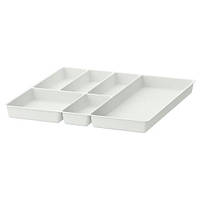 Лоток для столових приборів IKEA STODJA (ІКЕА СТОДЯ). 51x50 см. 00177225. Білий