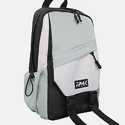 Рюкзак слінг FAMK чорний/сірий