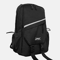 Рюкзак-сумка слінг на одне плече FAMK чорний 1039