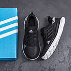 Чоловічі шкіряні кросівки Ads Originals Black, фото 10