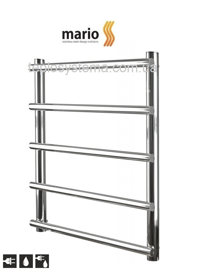 Сушарка для рушників MARIO Турин 700/430/400 водяна 