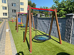 Гойдалка "Рубік Гніздо". Преміум Клас. Розмір 2700х2200х2000 мм. Колір на вибір