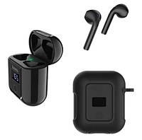 Bluetooth-гарнитура Hoco S11 чорного кольору (з чорним кейсом)