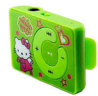 Музыкальный проигриватель Hello Kitty green