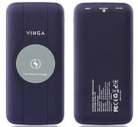 Универсальная мобильная батарея 10000mah Vinga BTPB3510WLROP Wireless