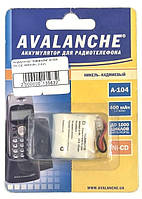 Аккумулятор (Батарея) Avalanche A-104 400 mAh NiCd