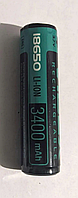 Батарейка щелочная Videx 18650 для фонарей 3400mAh