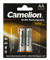 Батарейка щелочная Camelion AA/R06 (1.2V, Ni-Mh, 2000mAh, блістер, 2шт)