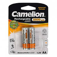 Батарейка щелочная Camelion AA/R06 (1.2V, Ni-Mh, 2500mAh, блістер, 2шт)