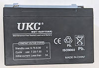 Аккумулятор (Батарея) кислотный 6V 10Ah Ukc Battery WST-10V