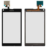 Touchscreen (екран) для Sony C2104 / C2105 / S36h / Xperia L Черный