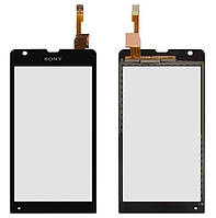 Touchscreen (екран) для Sony C5302 / M35h / C5303 / M35i / Xperia SP Черный