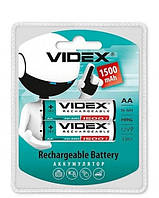 Батарейка лужна Videx AA 1500 mAh 2шт Ni-MH