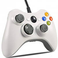 Ігровий джойстик Microsoft Xbox 360 Controller Дротовий Білий