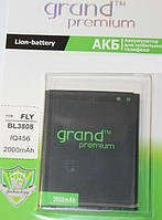 Акумулятор (Батарея) Grand Premium для Fly BL3808 (IQ456) 2000mAh