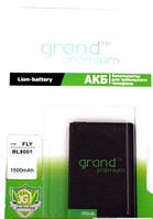 Аккумулятор (Батарея) Grand Premium для Fly BL8001 (IQ4490) 1500mAh