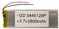 Аккумулятор (Батарея) -GD 0445128P 2800mAh Li-ion + 3.7V
