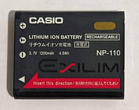 Аккумулятор (Батарея) для фотоаппарата Casio NP110 1200mAh