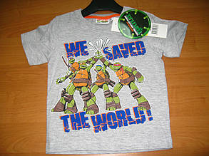 Дитяча футболка для хлопчика Черепашки ніндзь 3 роки, Ninja Turtles 