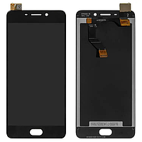 Дисплейный модуль (Liquid Crystal Display+Touchscreen) для Meizu M6 Note черный