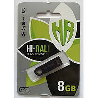 Флешка для компютера Hi-Rali 8Gb Черный
