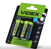 Батарейка щелочная Videx Alcaline C/LR14
