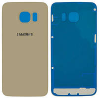 Задняя крышка для Samsung G925 / S6 EDGE Gold