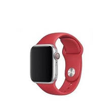 Браслет (ремешок) силикон для Apple Watch 38 mm Red