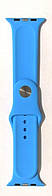 Браслет (ремешок) силикон для Apple Watch 42 mm Blue