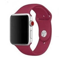 Браслет (ремешок) силикон для Apple Watch 42 mm Bordo