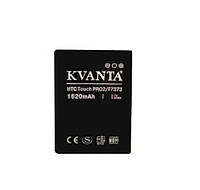 Аккумулятор (Батарея) Kvanta для HTC Touch Pro II, T7373 (1620mAh)