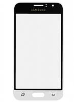Стекло для переклейки дисплея (запчасть) для Samsung J120H Galaxy J1 (2016) белое