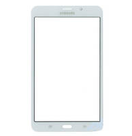 Стекло для переклейки дисплея (запчасть) для Samsung T285 Tab A белый