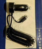 Зарядное устройство от прикуривателя Nokia 8600 (DC-17, microUsb, 1000mAh) Черный