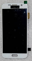 Дисплейный модуль (Liquid Crystal Display+Touchscreen) для Samsung G930F Galaxy S7 AMOLed белый